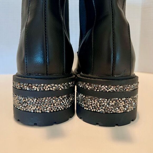 SHUSHOP Yazlin Women’s Black Lug Boot 11 *NEW* - Picture 14 of 14